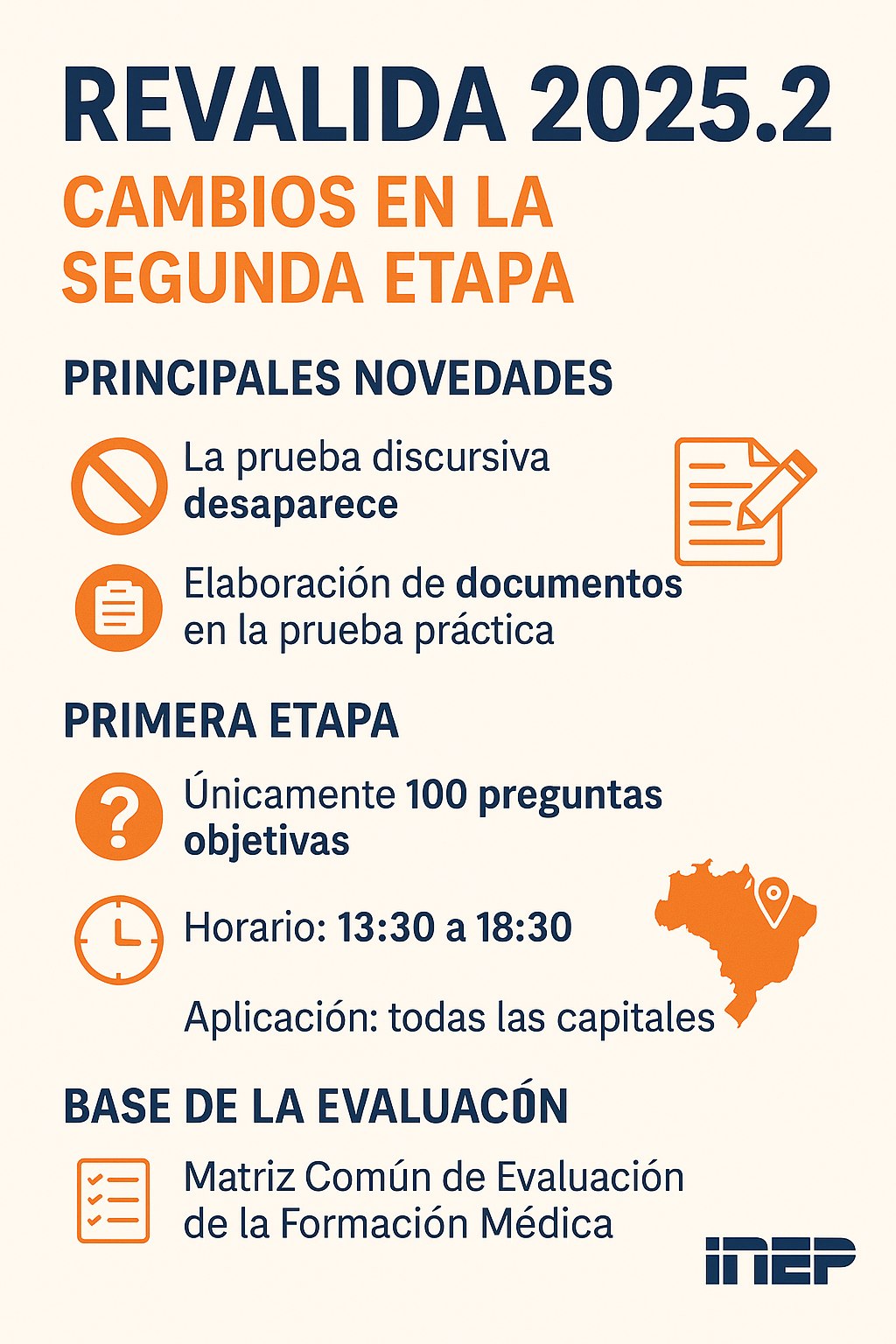 Revalida 2025.2: cambios en la segunda etapa y lo que los médicos deben saber