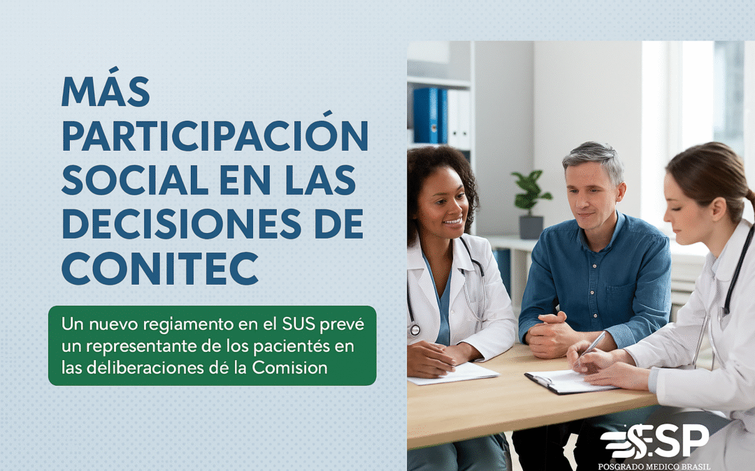 La nueva ley que fortalece al SUS: más participación ciudadana en las decisiones sobre medicamentos y tratamientos