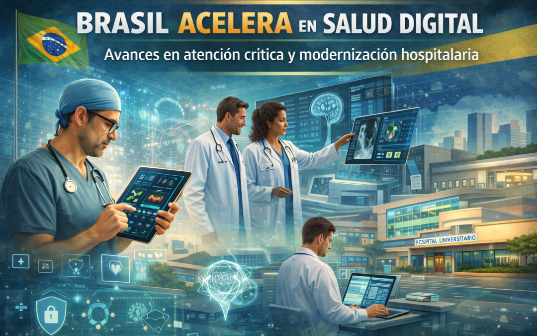 Brasil acelera en salud digital: avances en atención crítica y modernización hospitalaria