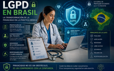 🧬 LGPD en Brasil — la transformación de la privacidad en la práctica médica