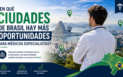 ¿En qué ciudades de Brasil hay más oportunidades para médicos especialistas?